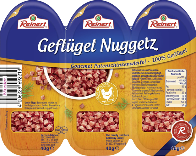 Reinert Schinken Nuggetz-Geflügel