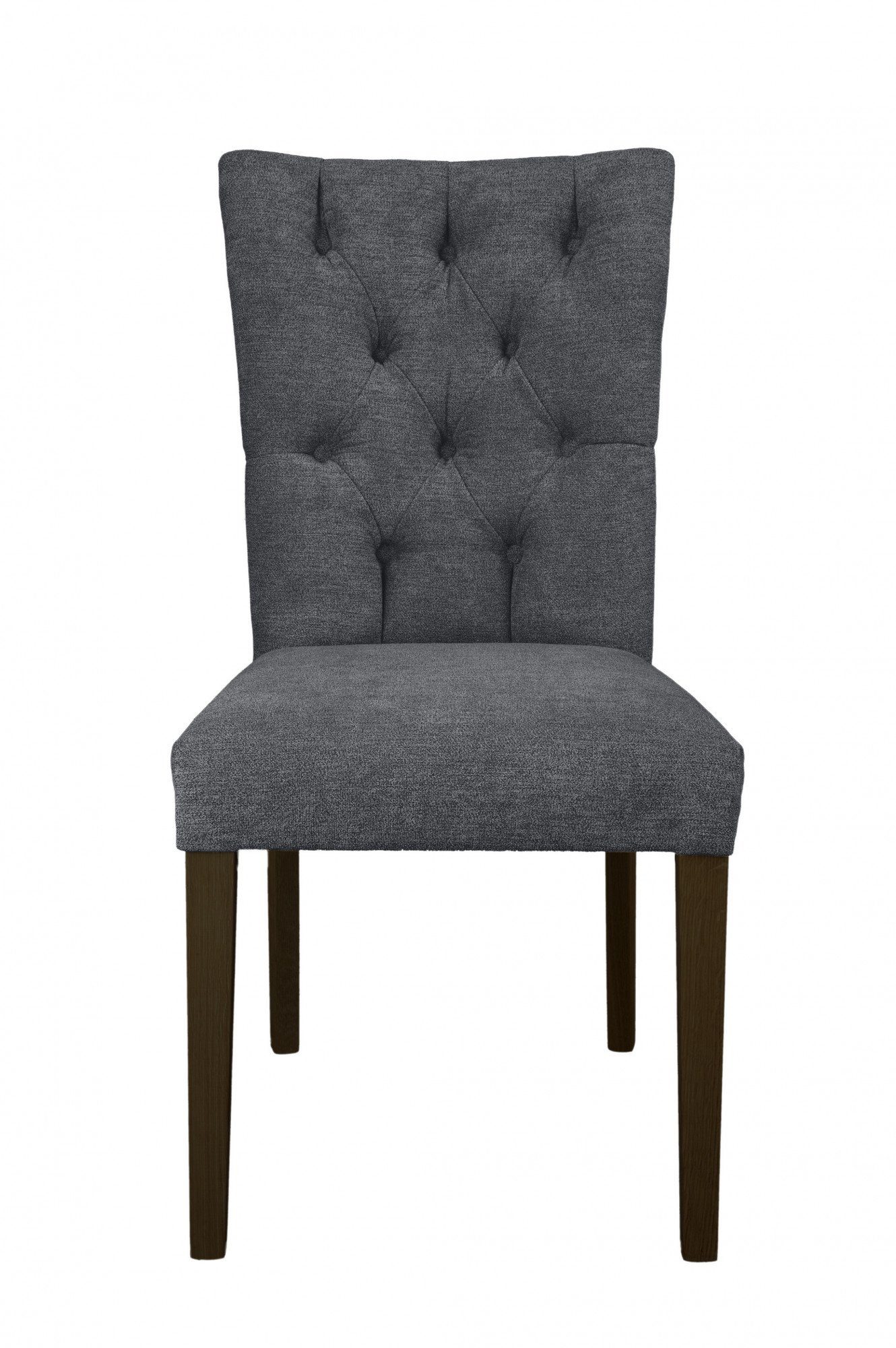 Leonique 4-Fußstuhl Peillon (Set, 2 St), Mit Massivholzbeinen und mit Knopfsteppung