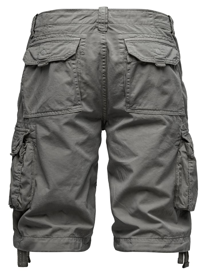 Amaci&Sons Cargoshorts CRYSTAL in Dunkelgrau günstig kaufen