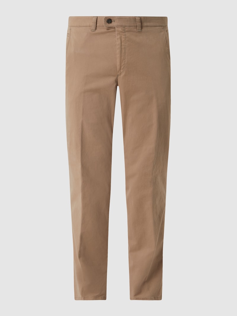 Chino mit Stretch-Anteil Modell 'Jim' in beige