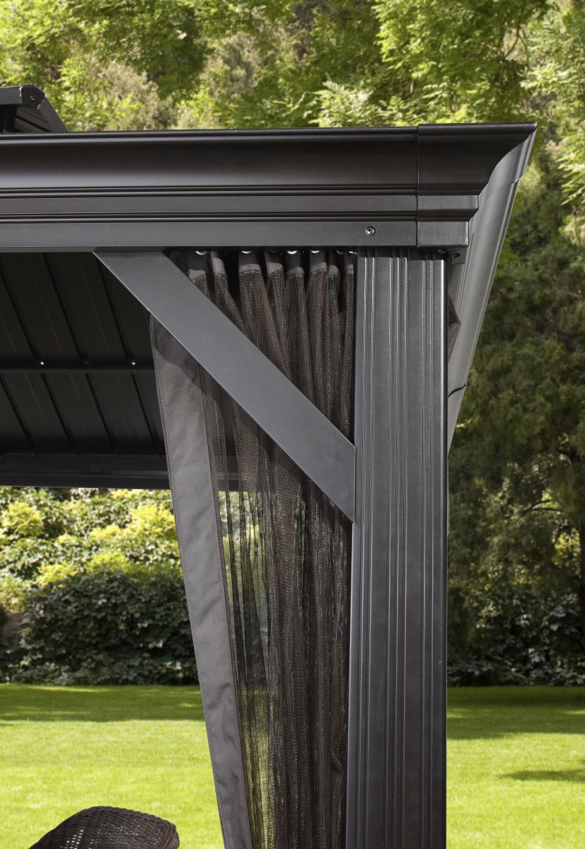 50NRTH Sojag Aluminium Pavillon Messina 10x12 anthrazit