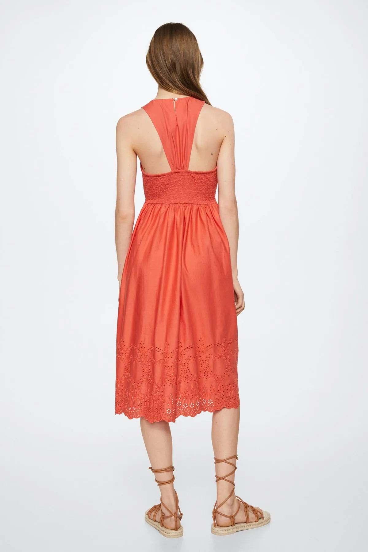 MANGO  Rotes Damenkleid 27099405