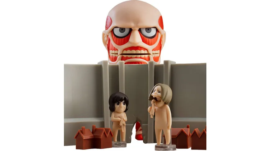 Attack on Titan Nendoroid Actionfigur Colossal Titan Renewal Set 10 cm