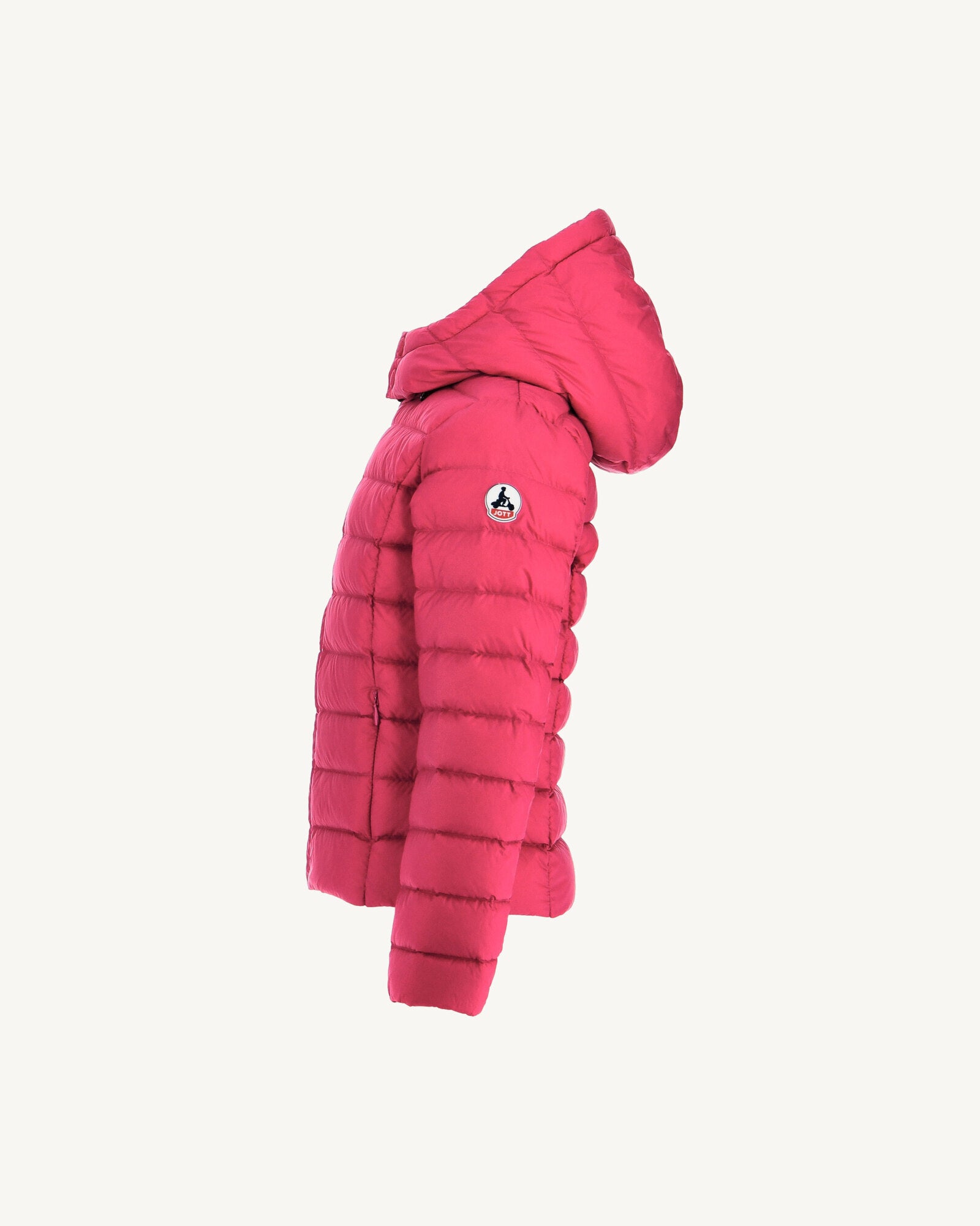Doudoune à capuche enfant Grand Froid Rose cerise Opale 2.0