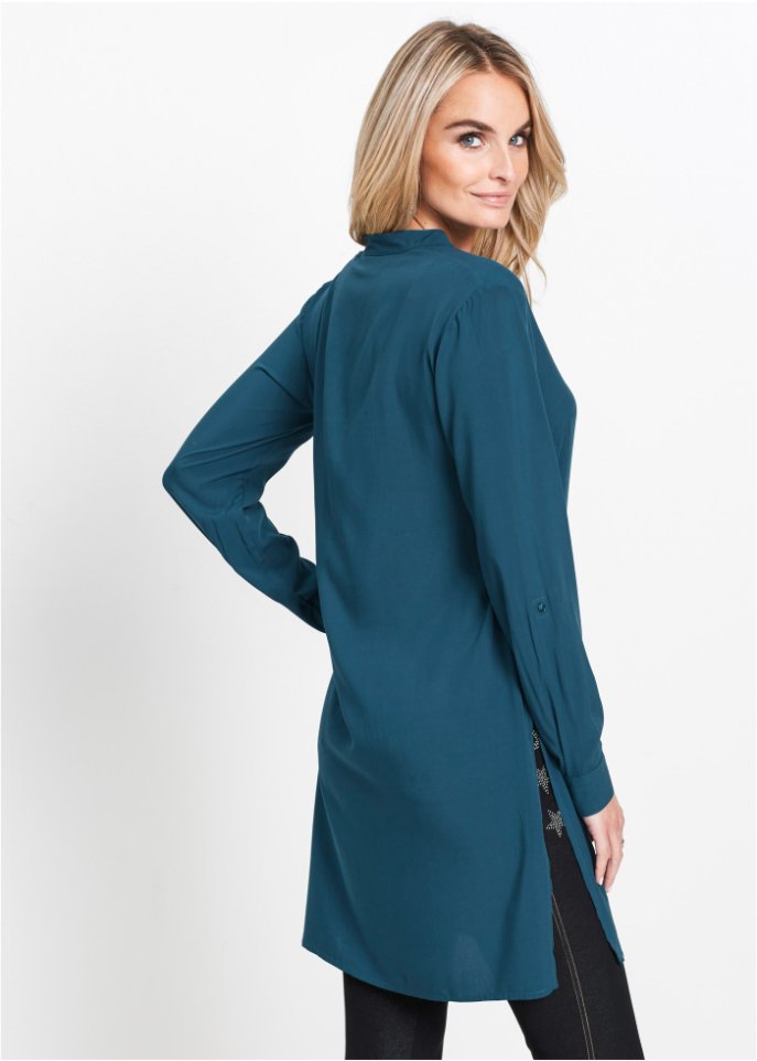 Viskose Longbluse