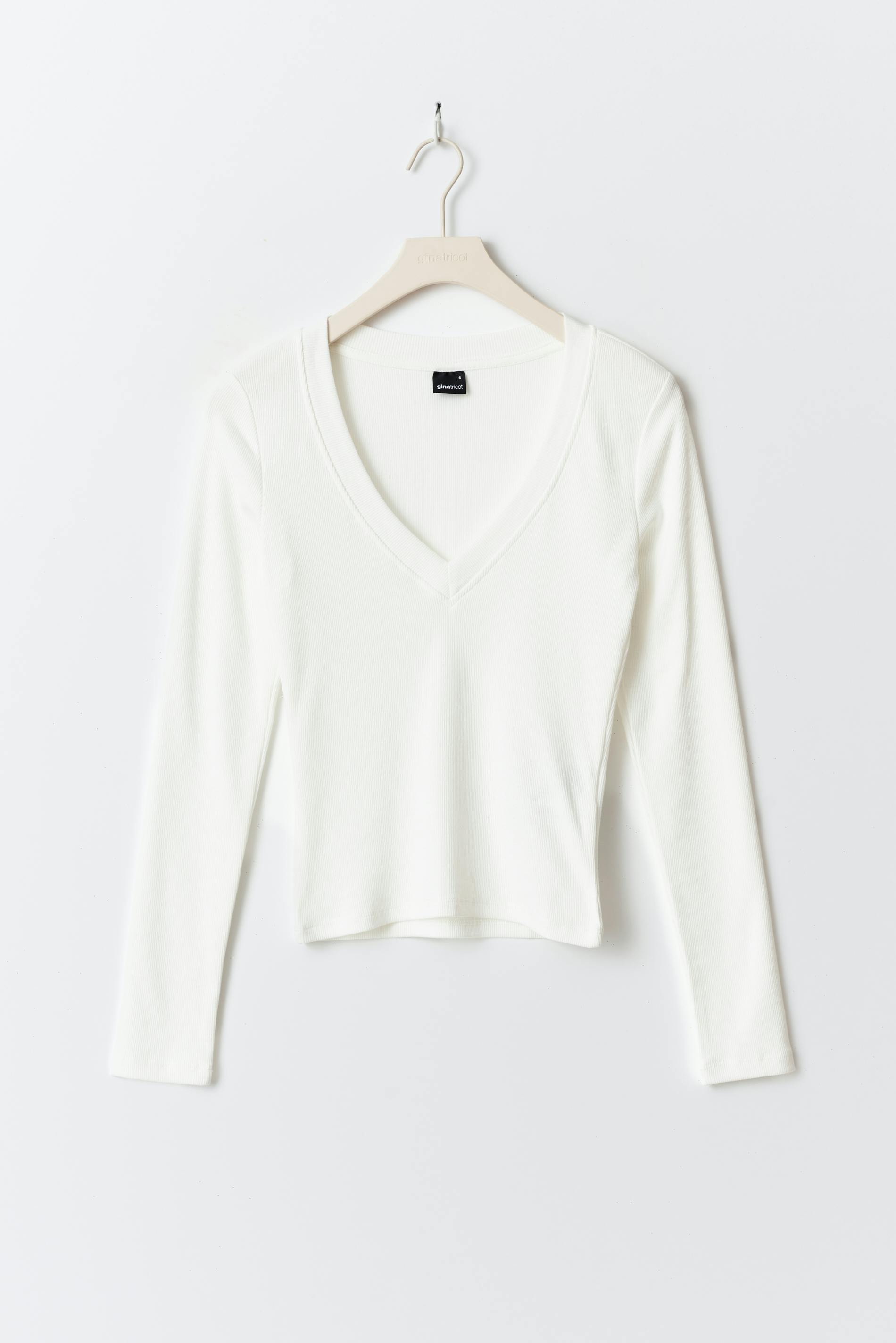 V-neck top