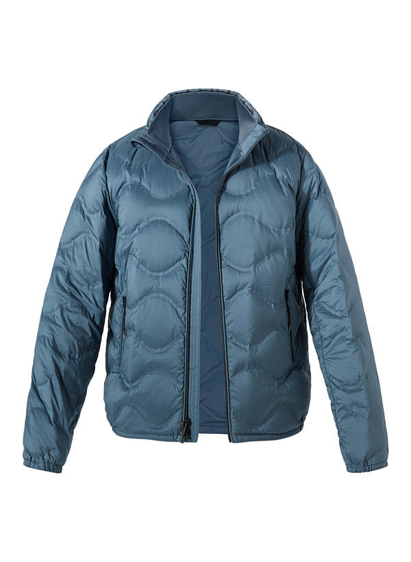 WOOLRICH, Daunenjacke, Mikrofaser, rauchblau