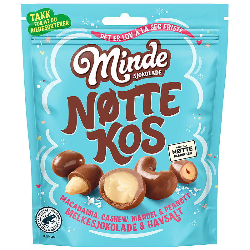 Minde Minde nøttekos 160 g nøtteblanding