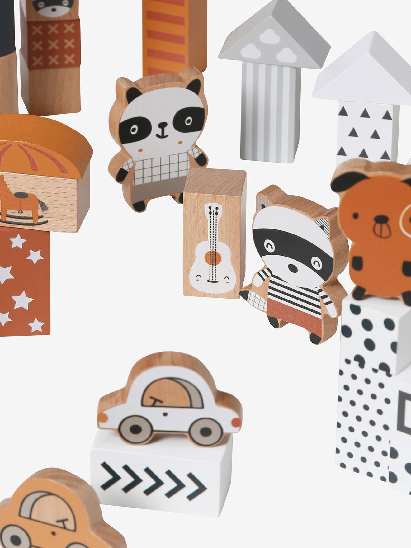 Coffret multi constructions RATON MIGNON en bois FSC® gris