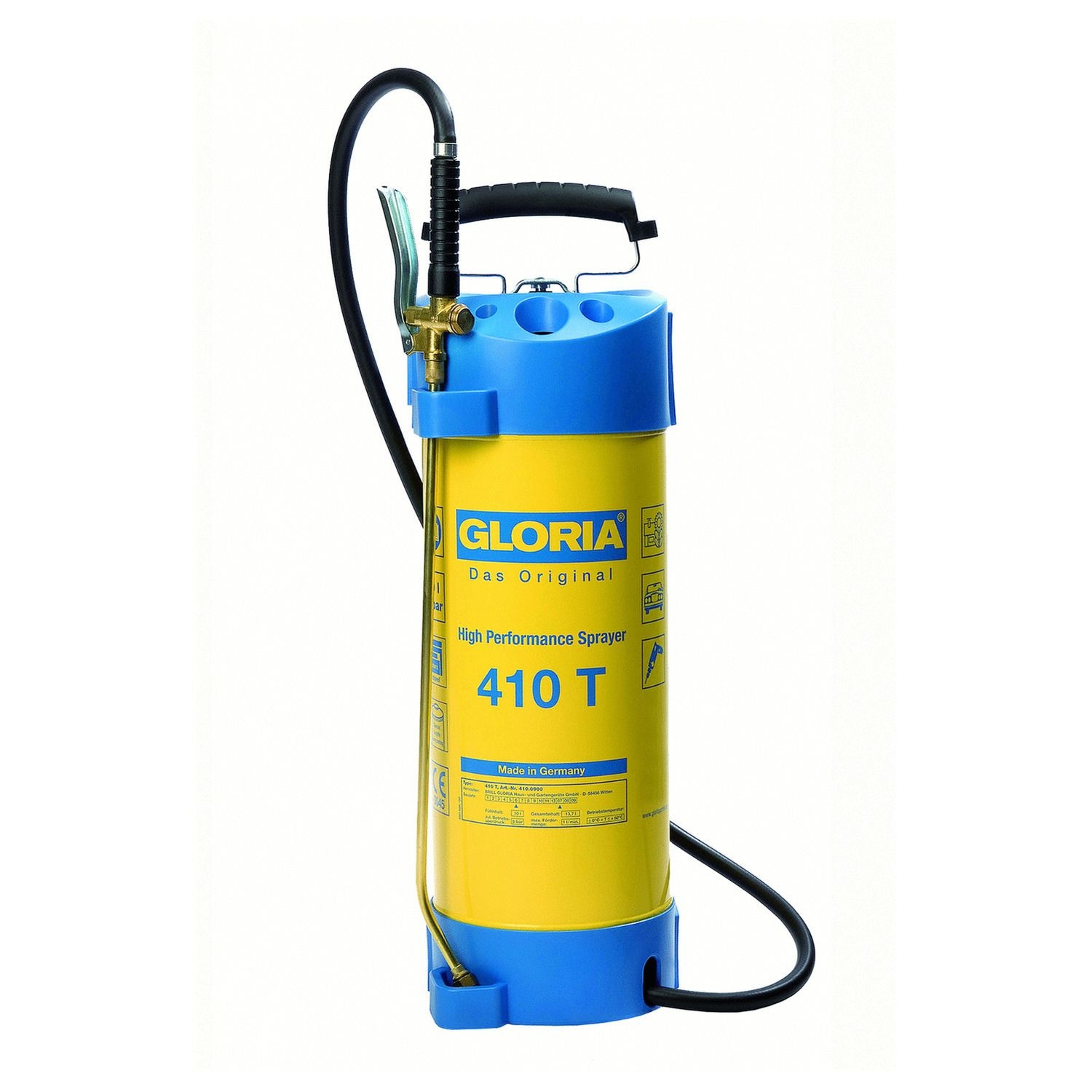 Gloria 000410.0900 410 T Pressure sprayer 10l steel NBR