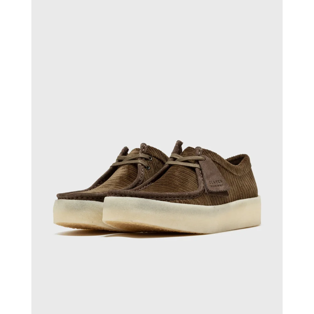 Clarks Wallabee Cup Corduroy 261740377 / braun