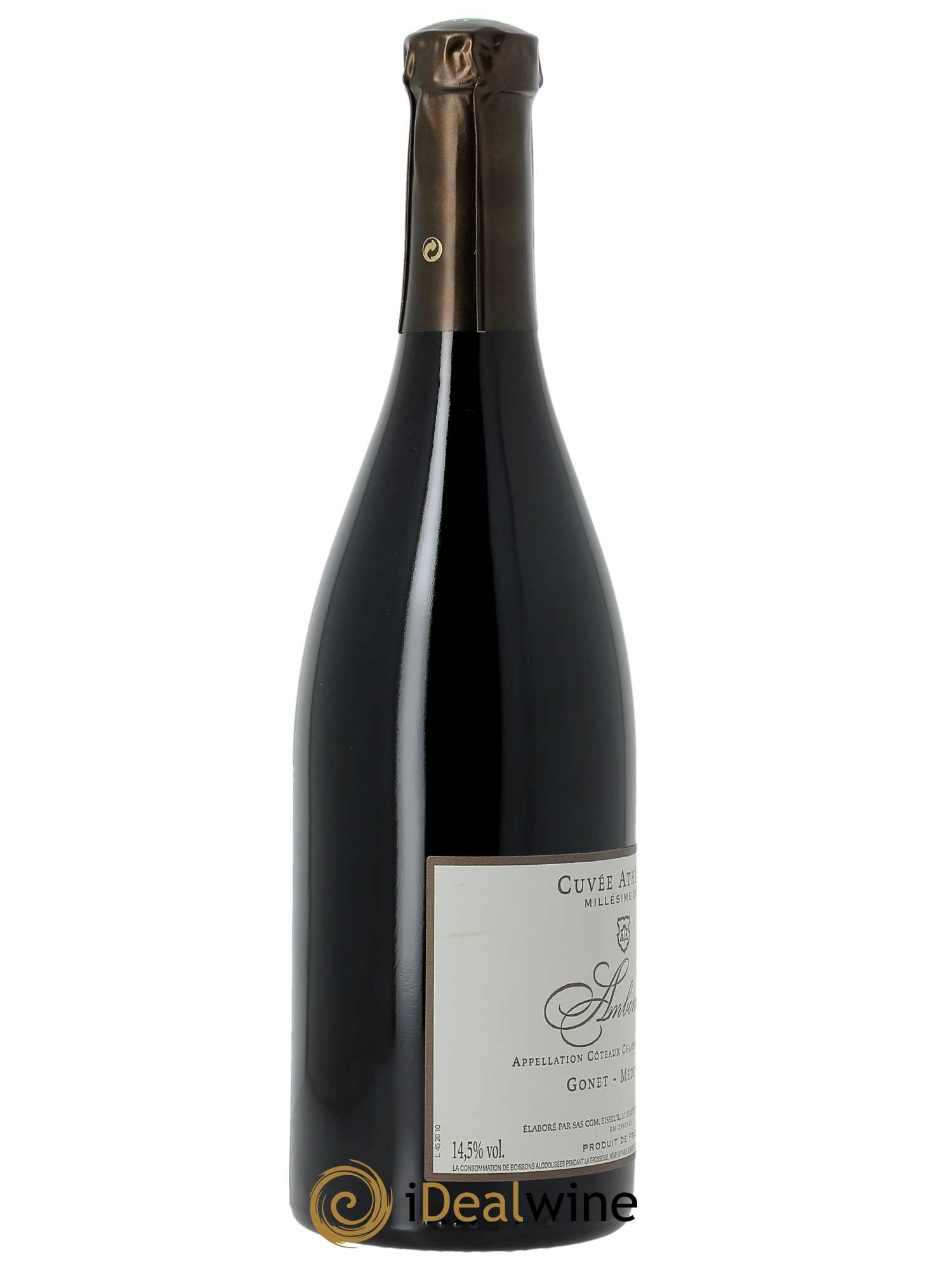 Ambonnay Athénaïs Vignobles Gonet-Medeville  2020 - Lot de 1 Bouteille
