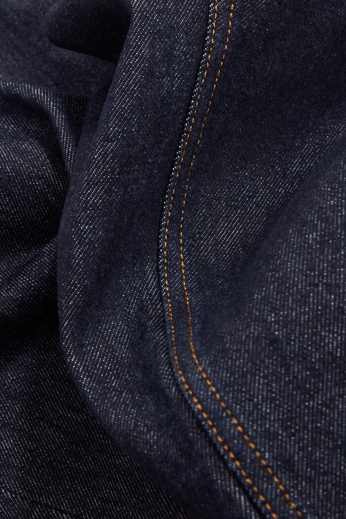 Jeans mit geradem Bein und mittlerer Bundhöhe
