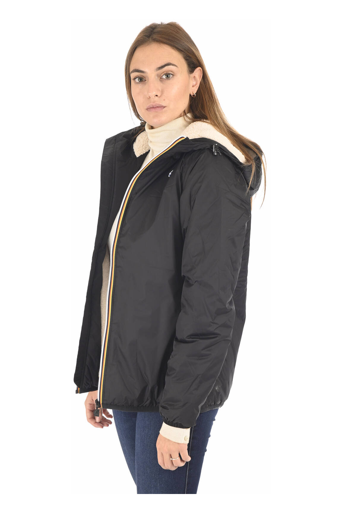 K Way Impermeables Trenchs Unisexe couleur noir