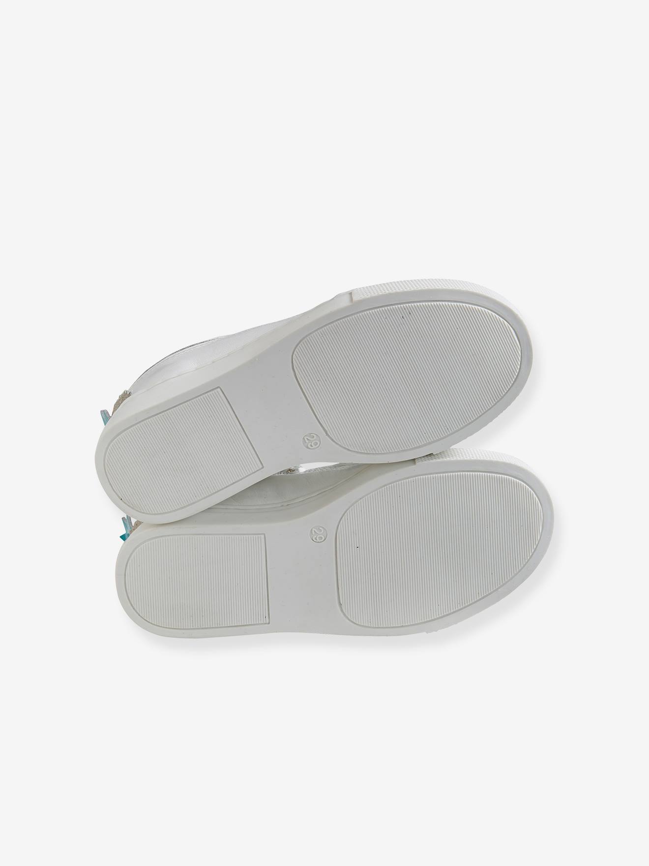 Vertbaudet Mädchen Sneakers, Ananas - weiß