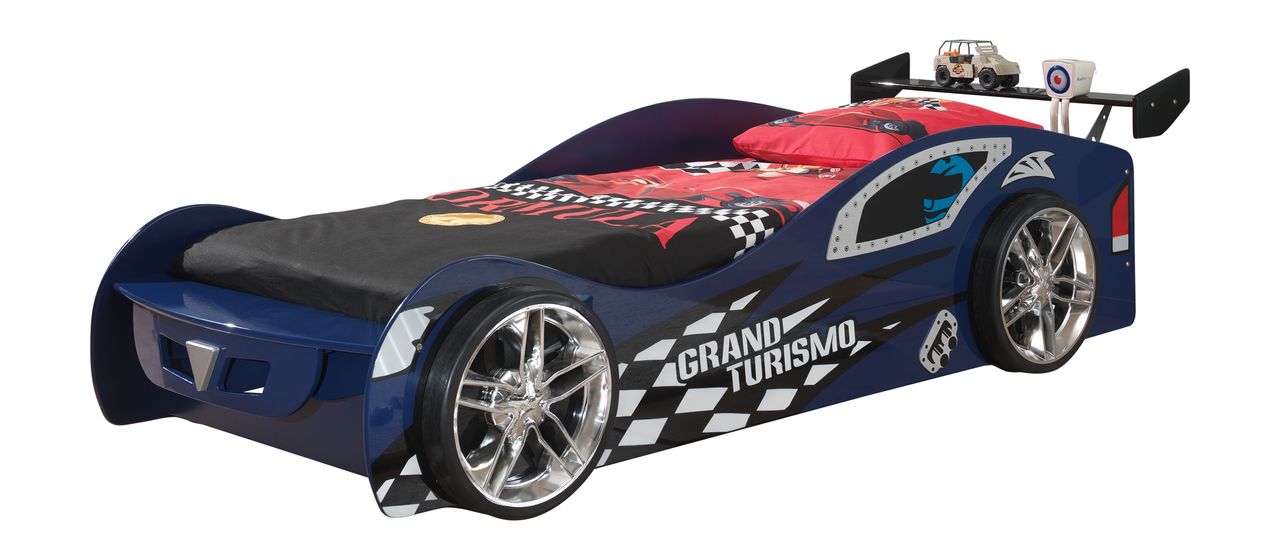 VIPACK Grand Turismo , Liegefläche 90 x 200 cm, Blau lackiert