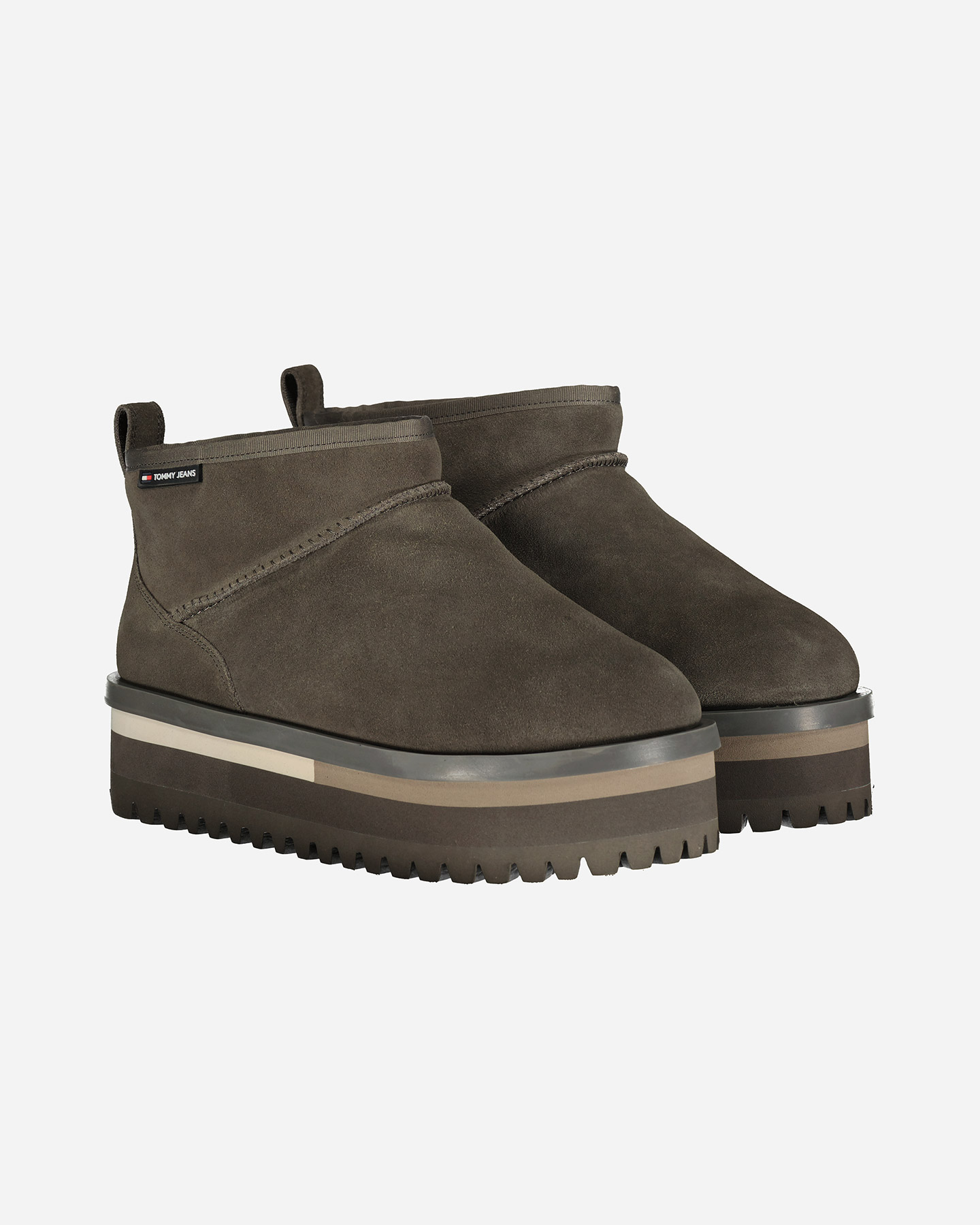 Scarponcino Tommy Hilfiger Suede Platformform Boot W EN0EN02599-PL0