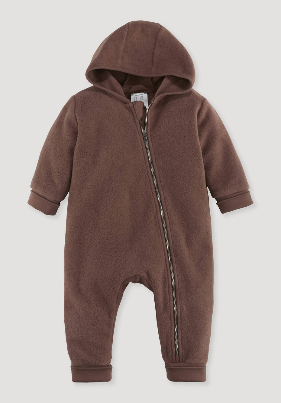 Softfleece-Overall aus reiner Bio-Baumwolle