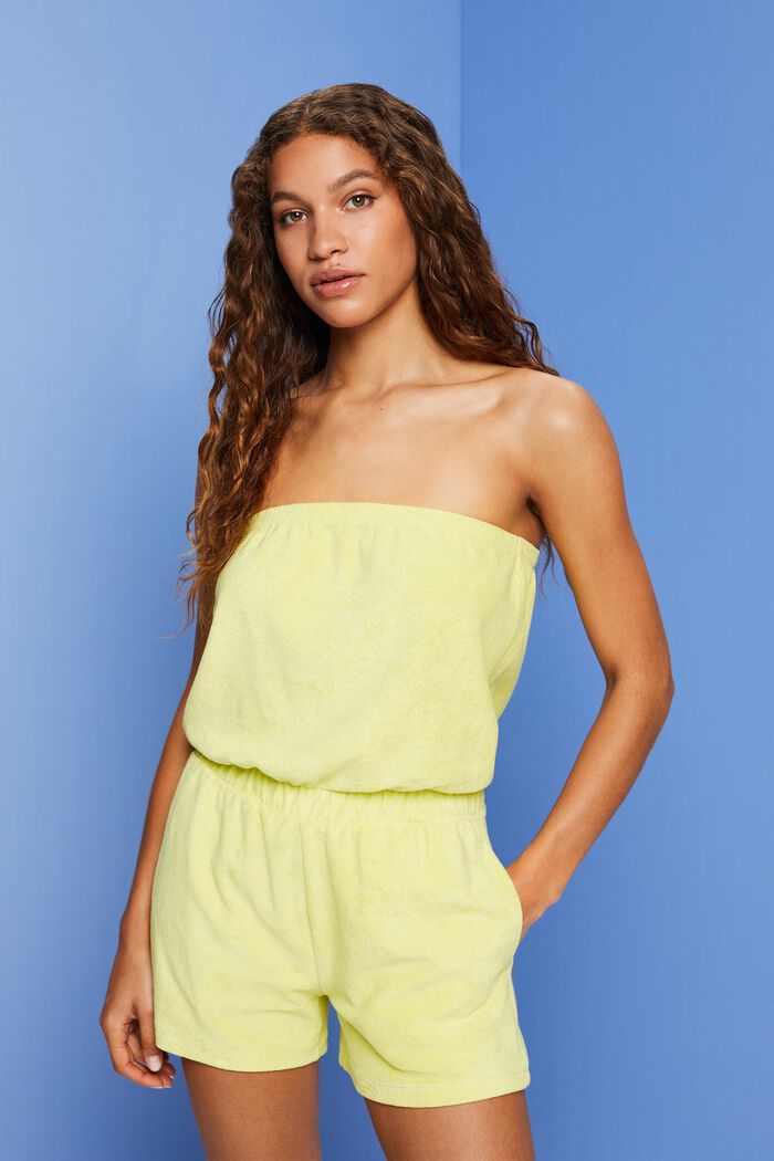 Recycelt: Strand-Jumpsuit aus Frottee