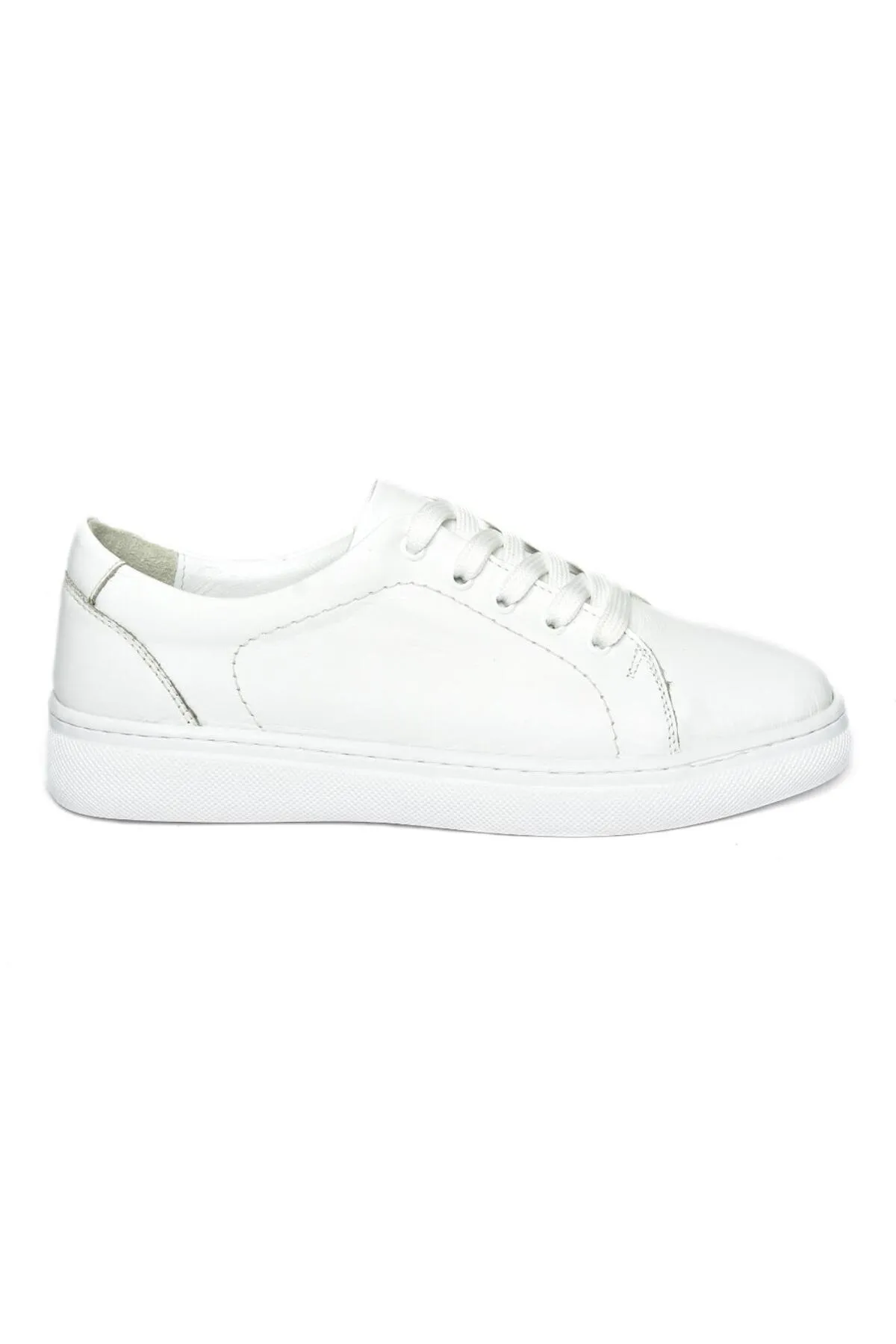 Fox Shoes  P555460903 Weiße Sportschuhe aus echtem Leder