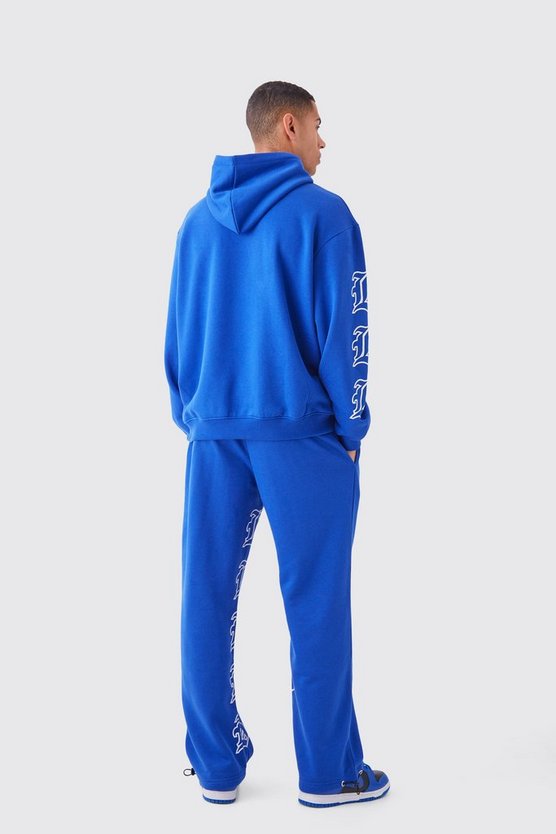 Oversize Trainingsanzug mit Gothic B