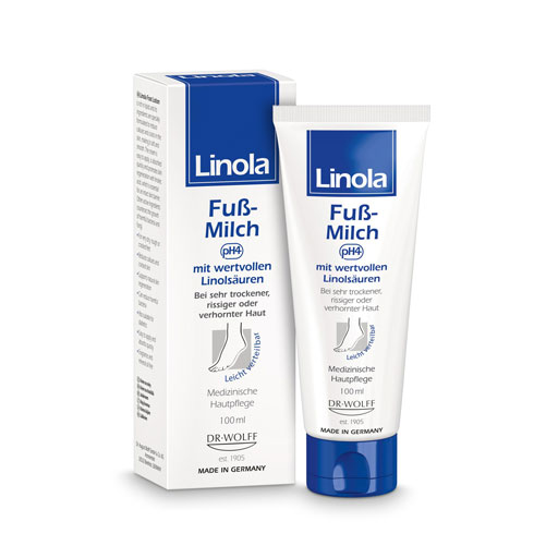 LINOLA Fuß-Milch  100 ml  Milch
