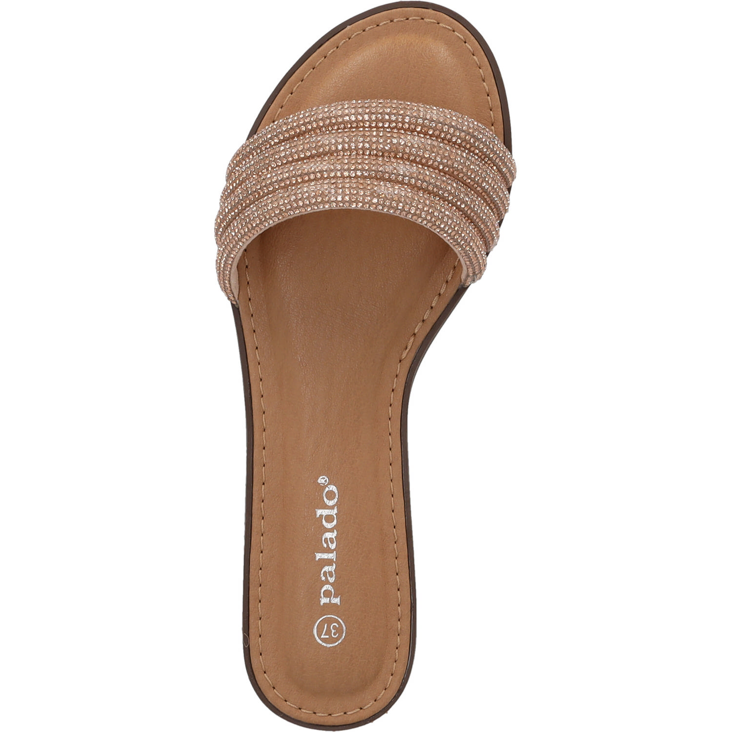 Palado Jeemi, Pantoletten & Badeschuhe, Damen, Bronze Strass