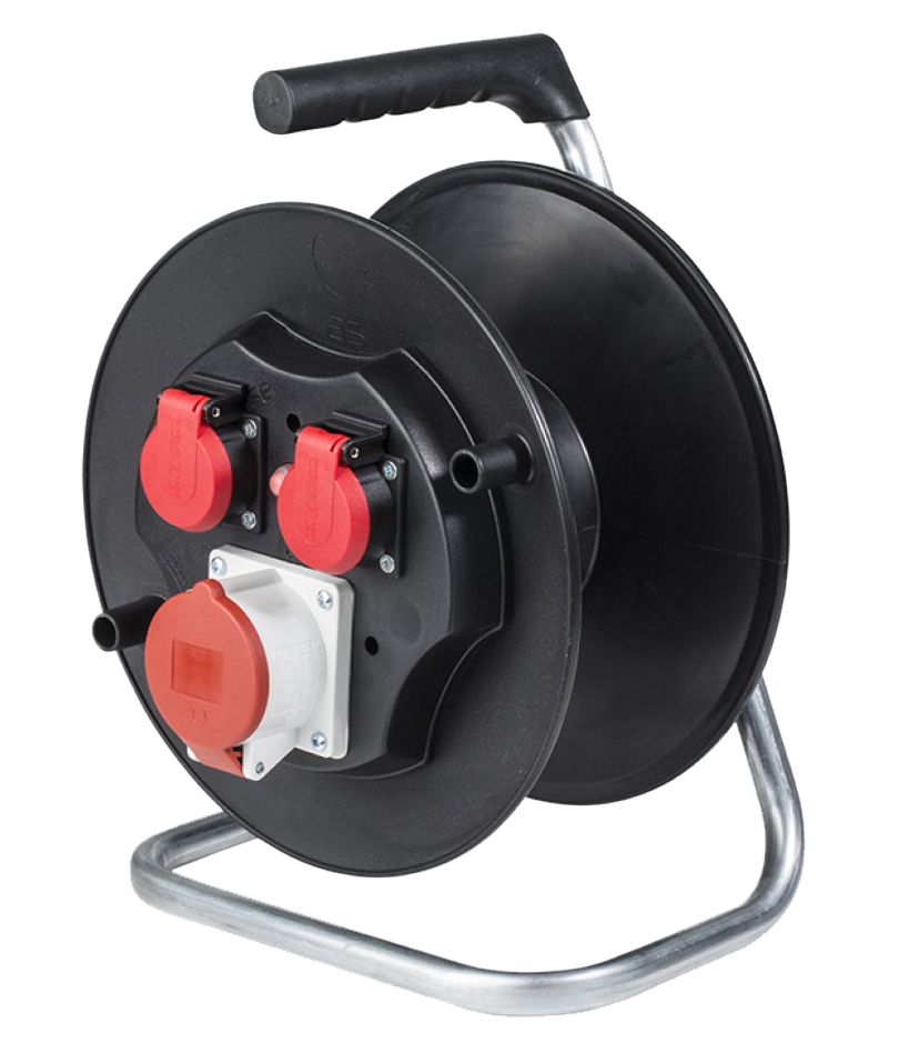 Schwabe 10150 CEE καρούλι καλωδίου Leeg 400V/16A IP44 tbv 25m καλώδιο