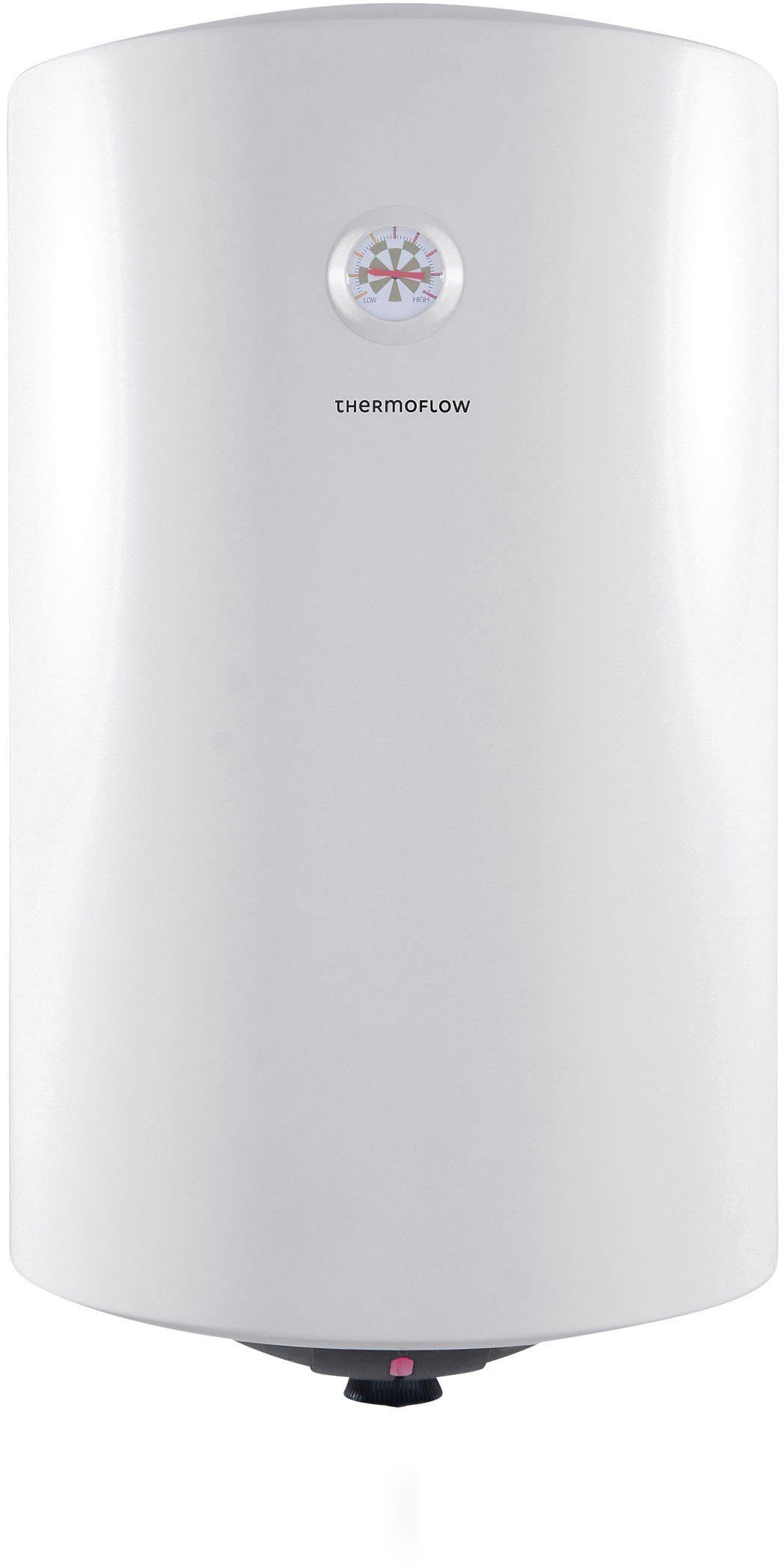 Thermoflow Standspeicher DS80, (max75°C), Aufheizzeit von 10 °C auf 65 °C in 163 min