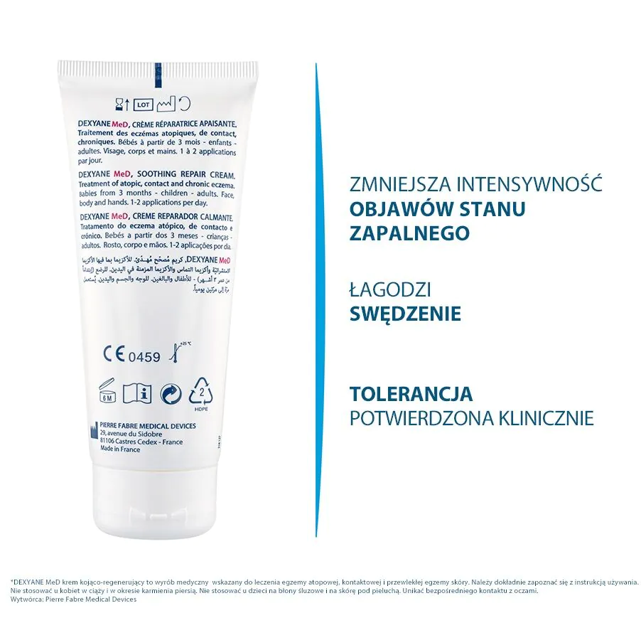 „Ducray Dexyane Med“ raminamasis ir regeneruojamasis kremas