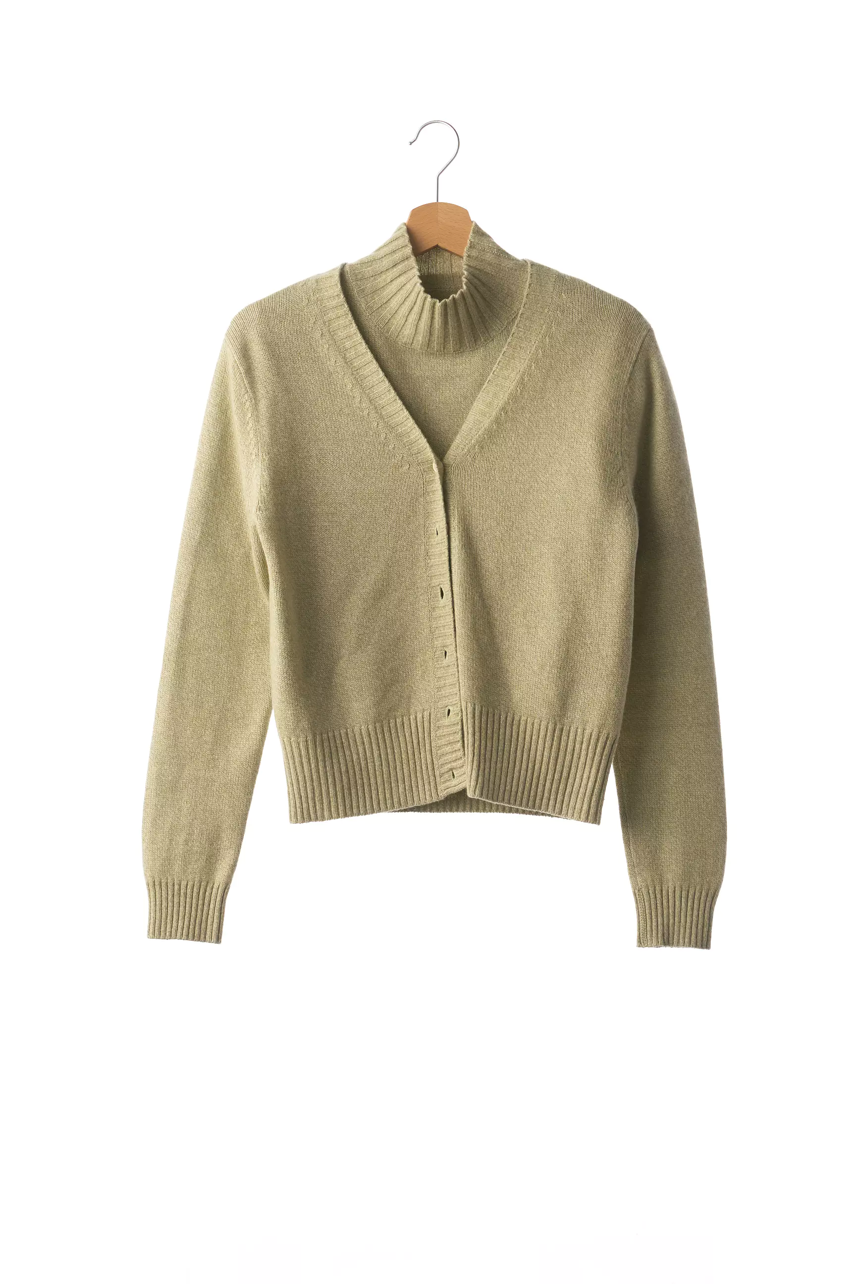 Eric Bompard Twinset Femme couleur vert