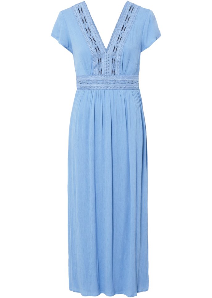 Sommer-Maxikleid mit Spitze