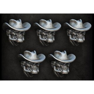 Gunslinger Reaper heads (5)