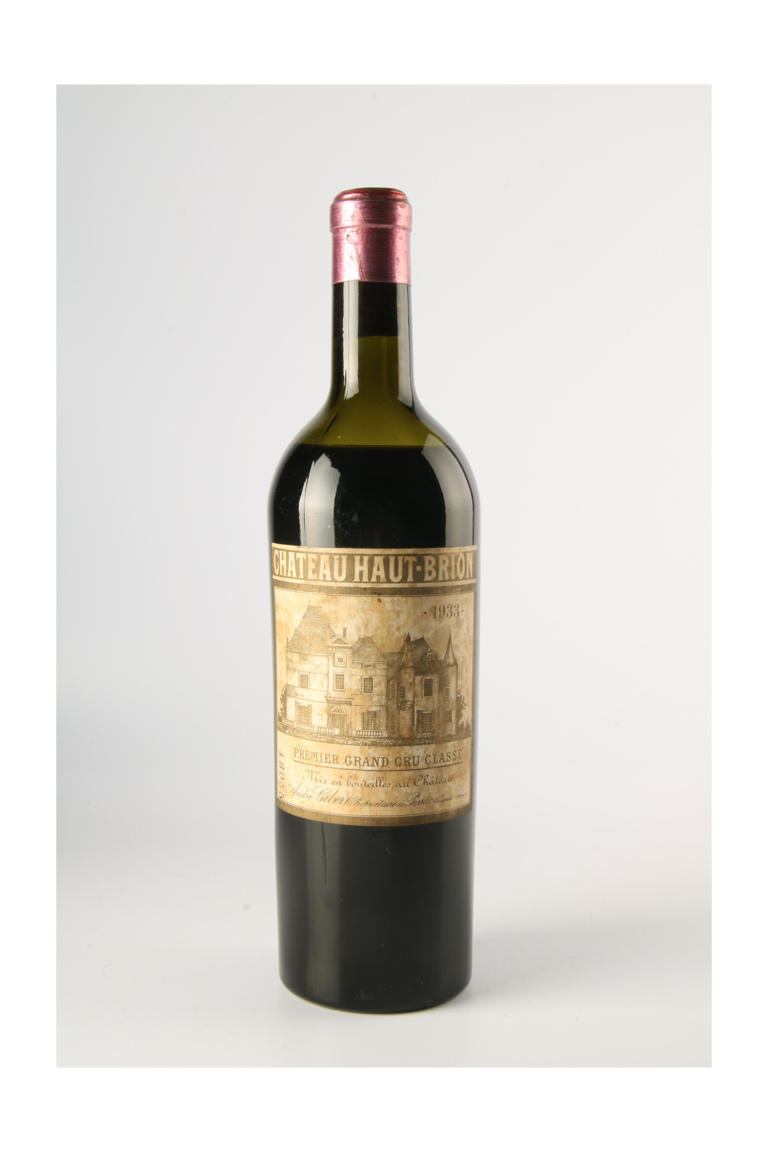 Château Haut Brion 1933, Pessac Leognan