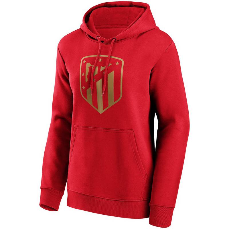 Fanatics Kapuzenpullover mit Metallic-Wappen Fleecehoodie Damen