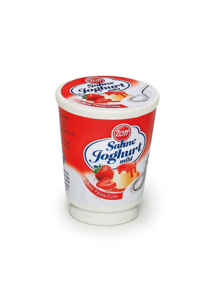 Erzi Sahnejoghurt von Zott für Kaufladenzubehör in rot günstig kaufen onesize
