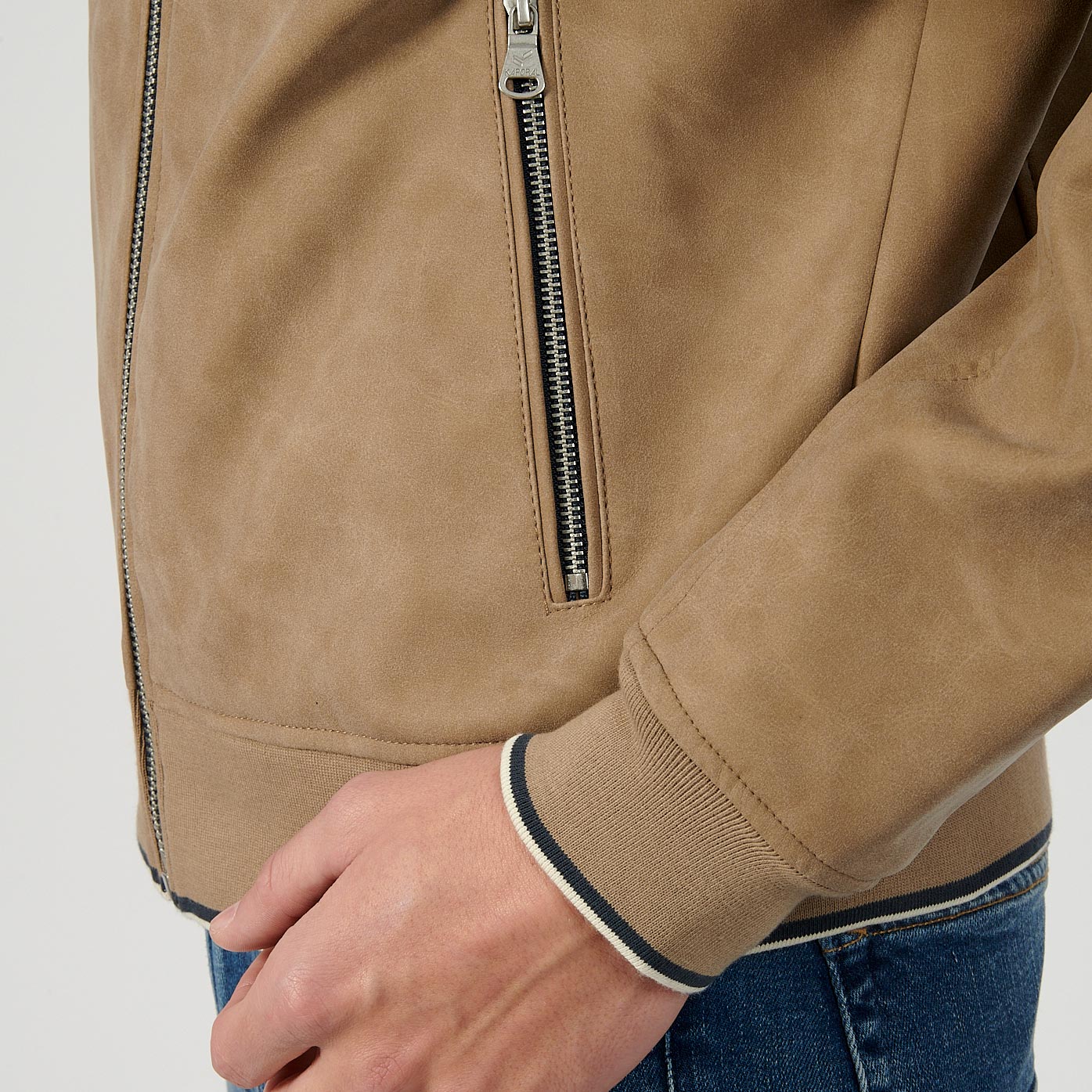 MAHO   Blouson beige homme