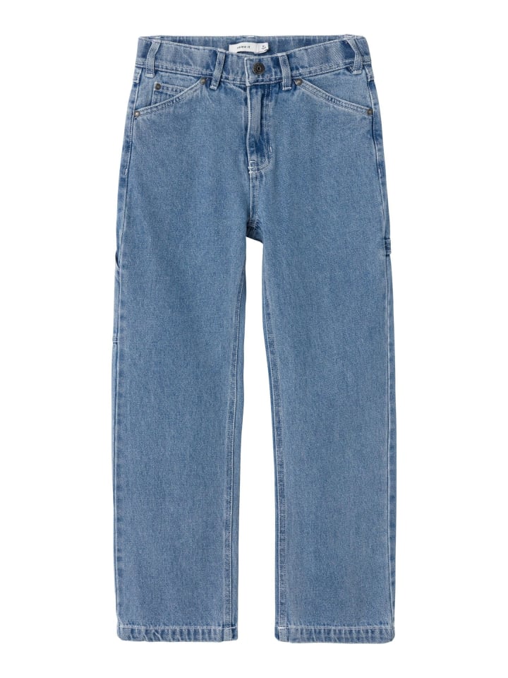 name it NKMRYAN STRAIGHT JEANS 4525-IM L in medium blue denim günstig kaufen