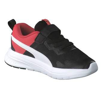 PUMA Evolve Run Mesh Velcro Sneaker in schwarz