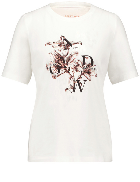 Nachhaltiges Halbarmshirt mit Frontprint