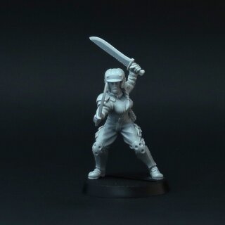 Female Brigade: Soldiers in Melee (28mm) (5)