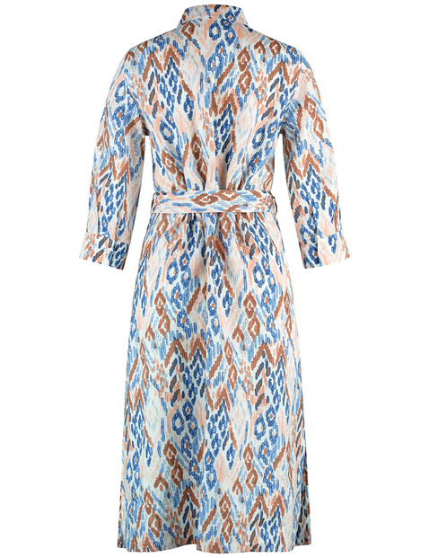 Leinenkleid mit Taillenband