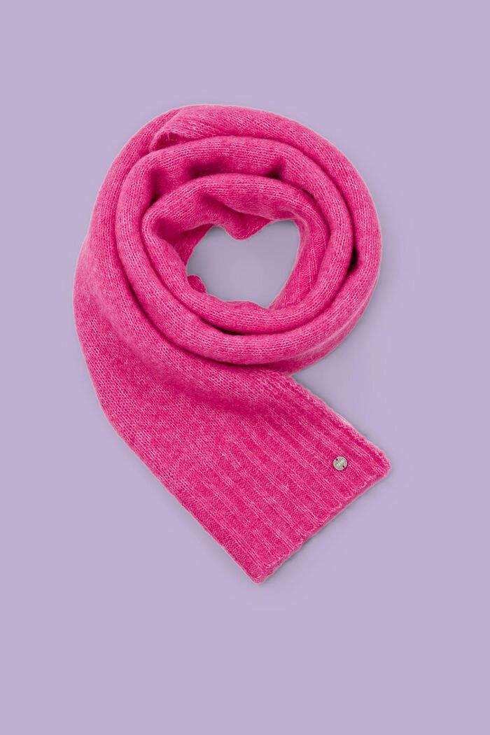 Schal aus Mohair-Woll-Mix