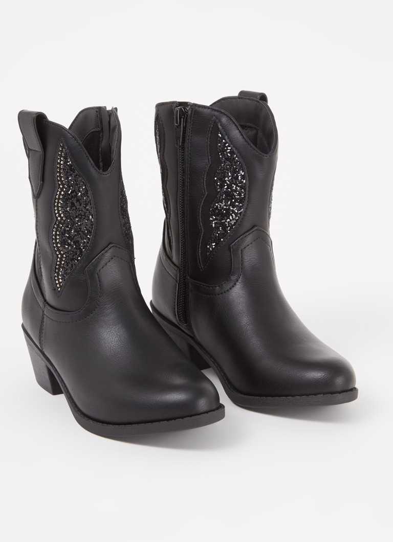 Ghete cowboy Steve Madden Jhayes cu strasuri
