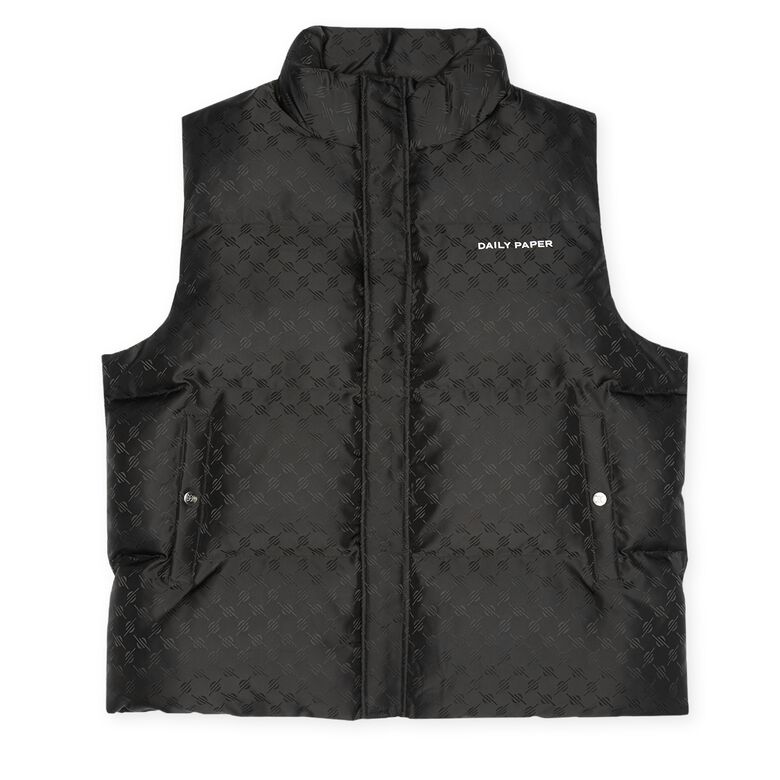Daily Paper Pondo Bodywarmer Monogram black