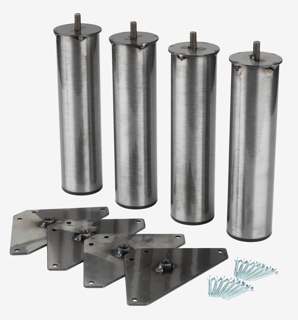 PYTTELVA Bed legs Ø5xW20cm PYTTELVA steel 4 pcs/pack