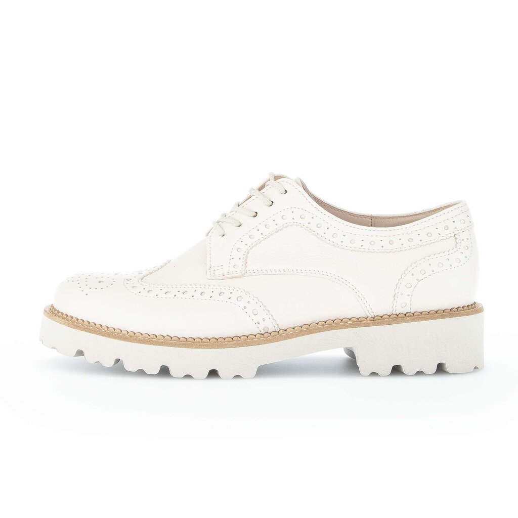 Gabor fashion Schnürschuh beige