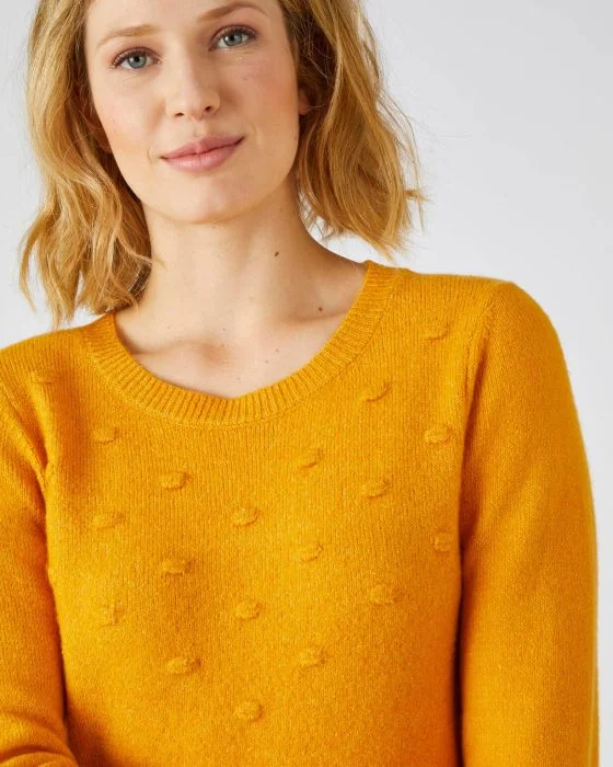 Pull maille chaude fantaisie, manches longues Thermolactyl