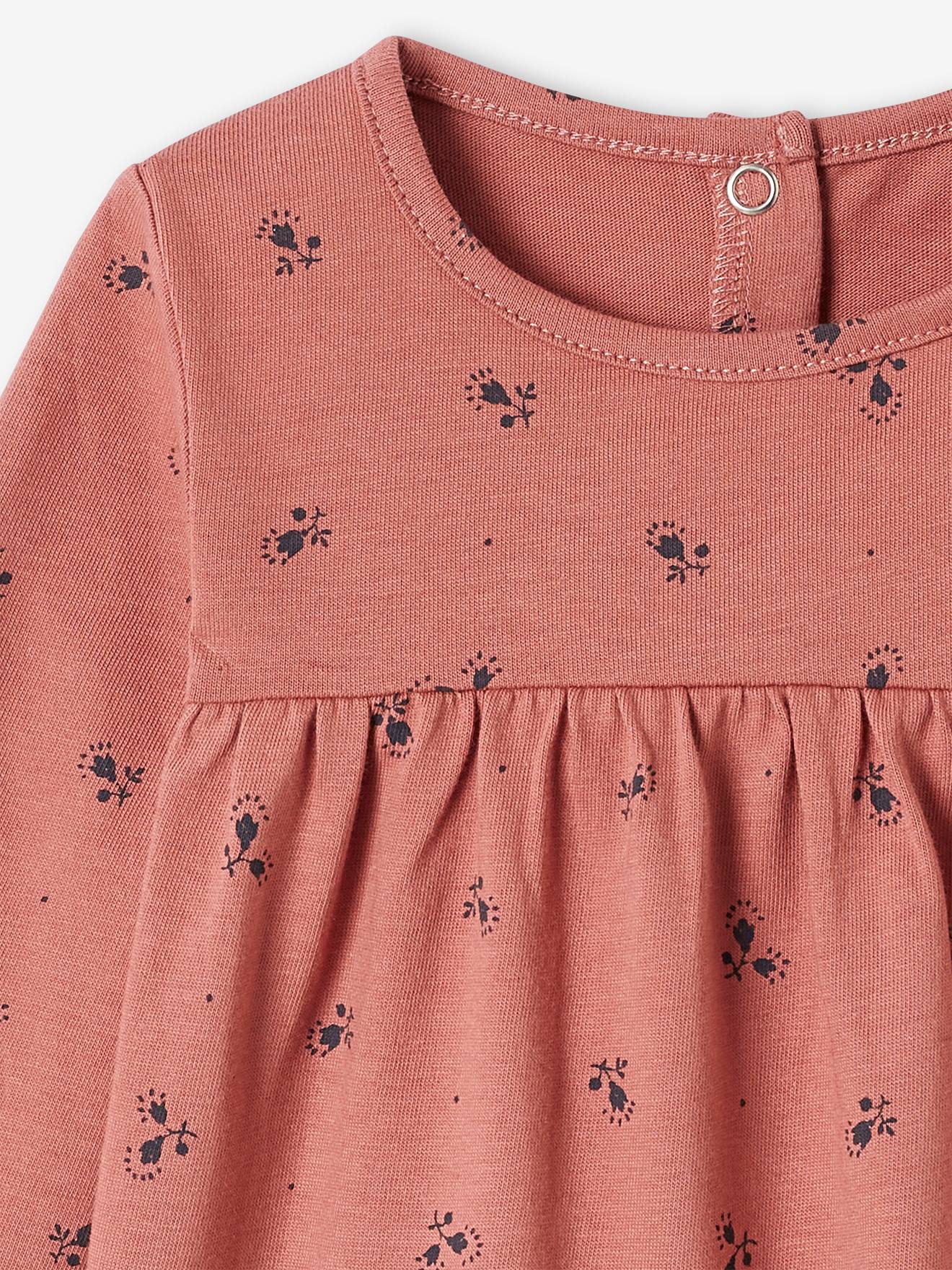 T-shirt imprimé bébé fille bleu nuit