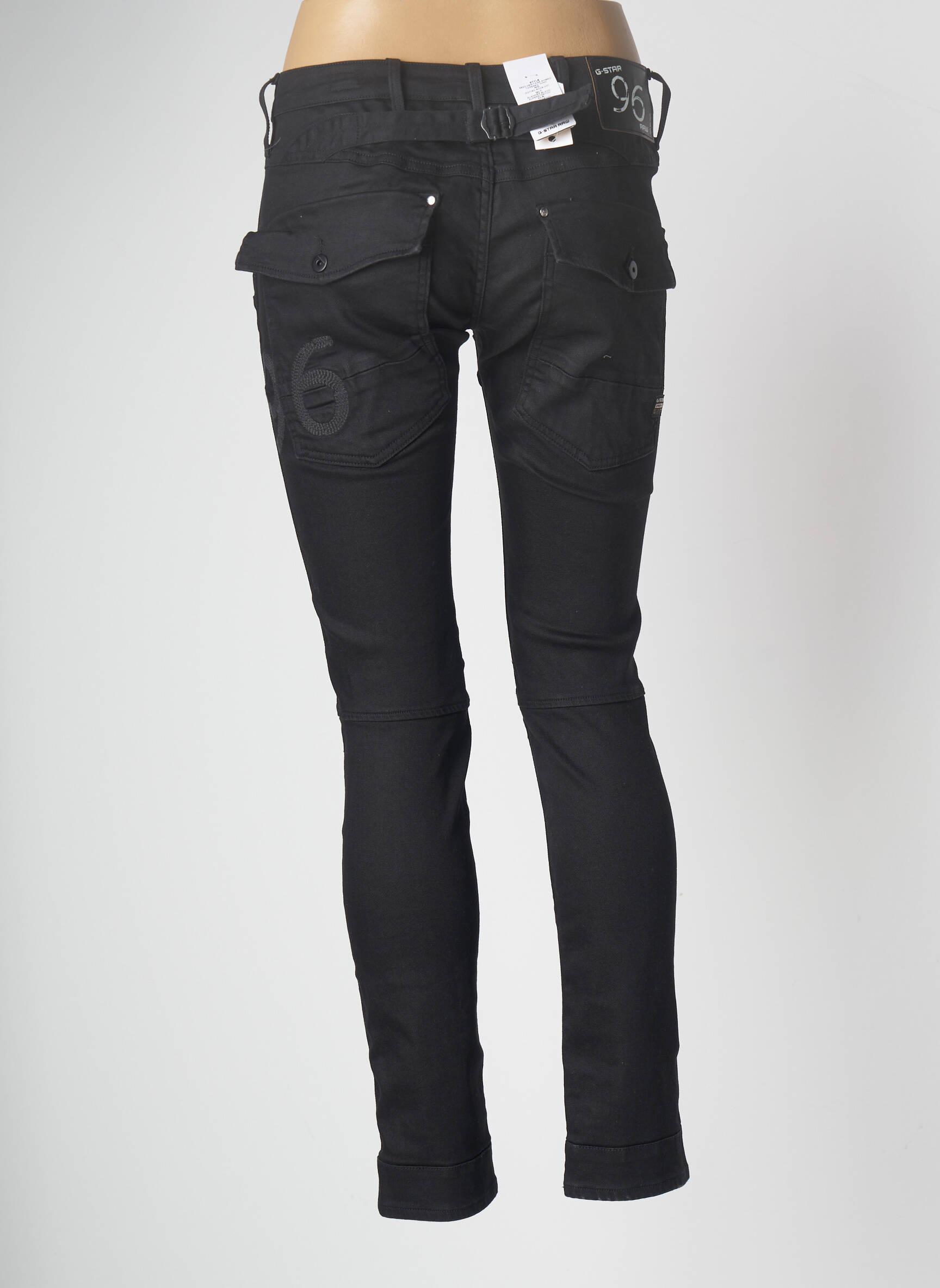 G Star Jeans Coupe Slim Femme couleur noir